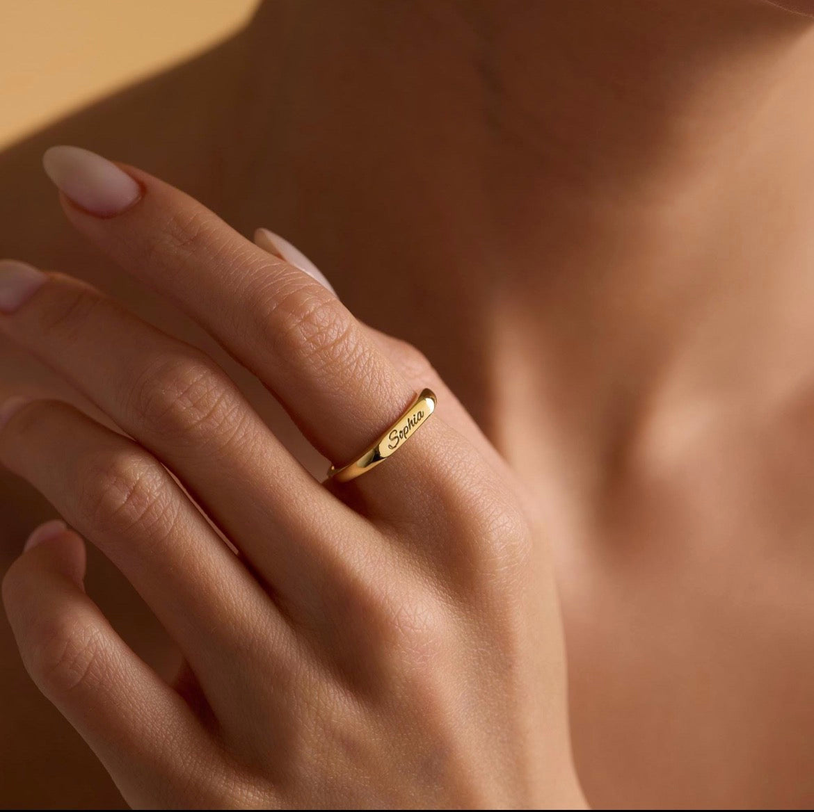 Personalized Christian Faith Ring